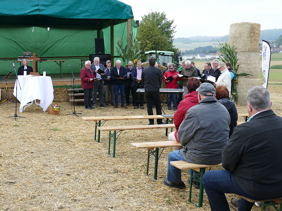 Ökumenischer Gottesdienst auf den Naumburger Feldtagen (Foto: Kar-Franz Thiede)